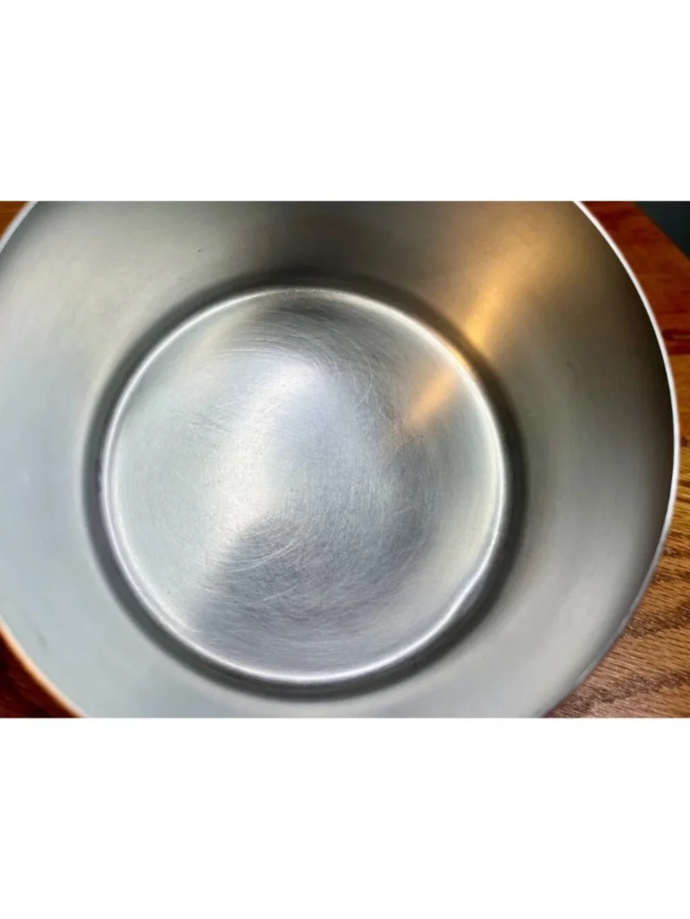 Vintage  Paul Revere Ware  1 quart  Copper Saucepan With Lid Bicentennial Brass